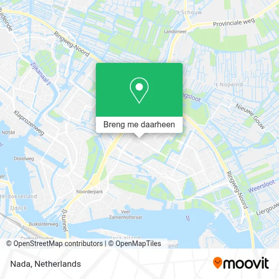 Nada kaart