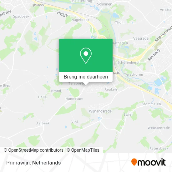 Primawijn kaart