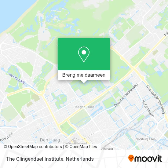 The Clingendael Institute kaart