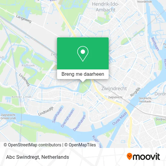 Abc Swindregt kaart