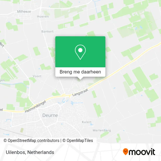 Uilenbos kaart