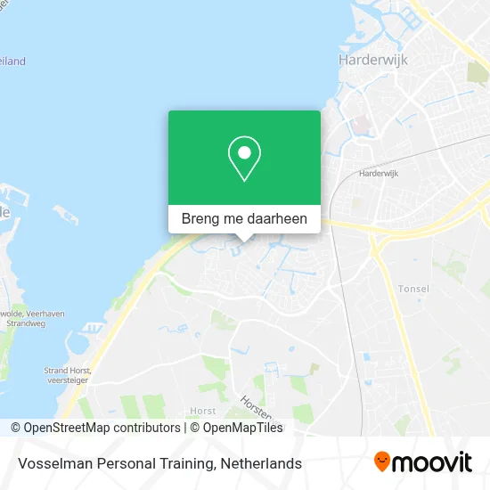 Vosselman Personal Training kaart