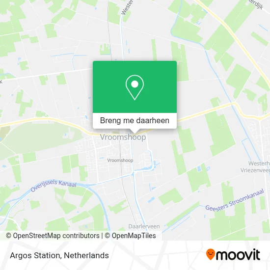 Argos Station kaart