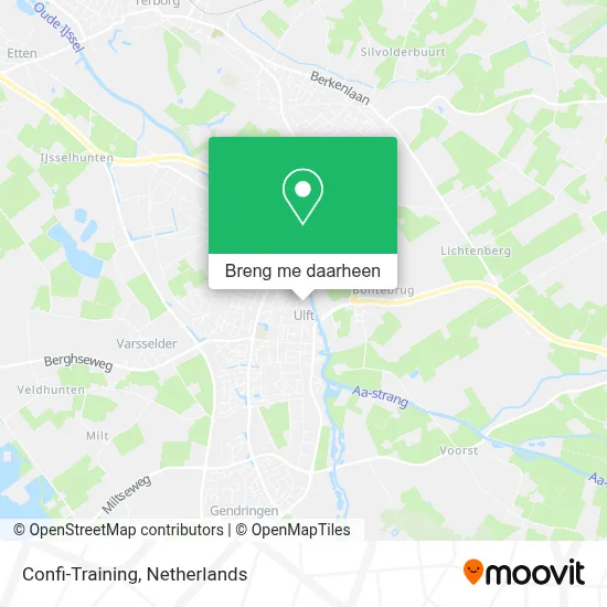 Confi-Training kaart