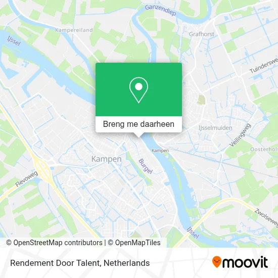 Rendement Door Talent kaart
