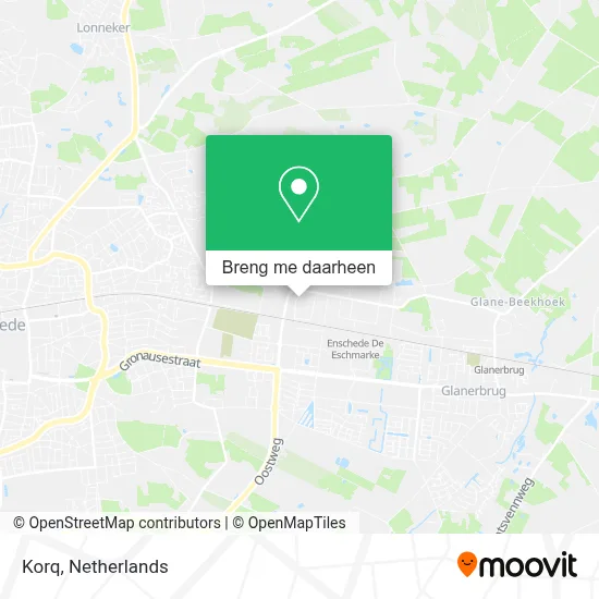 Korq kaart