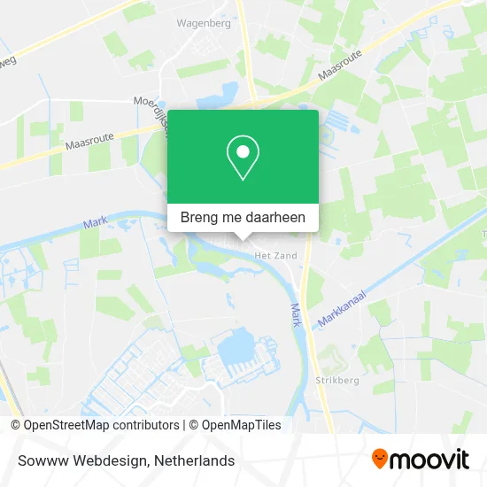 Sowww Webdesign kaart