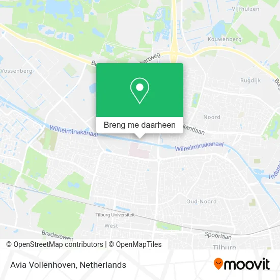 Avia Vollenhoven kaart