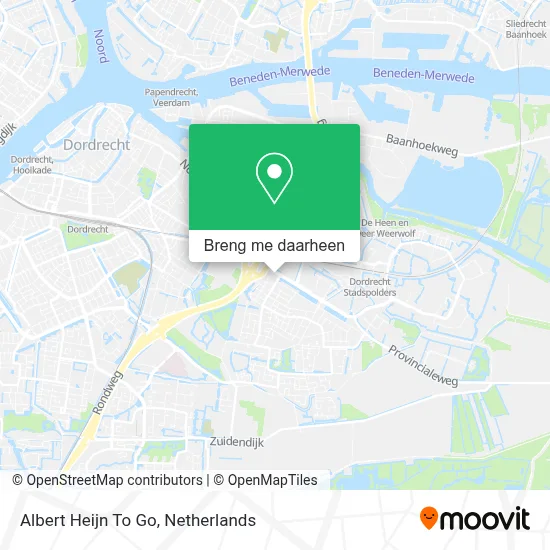 Albert Heijn To Go kaart