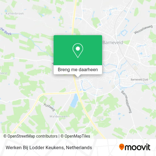 Werken Bij Lodder Keukens kaart