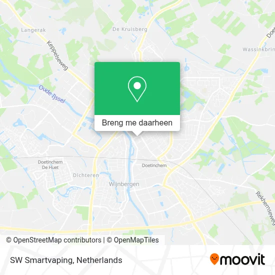 SW Smartvaping kaart