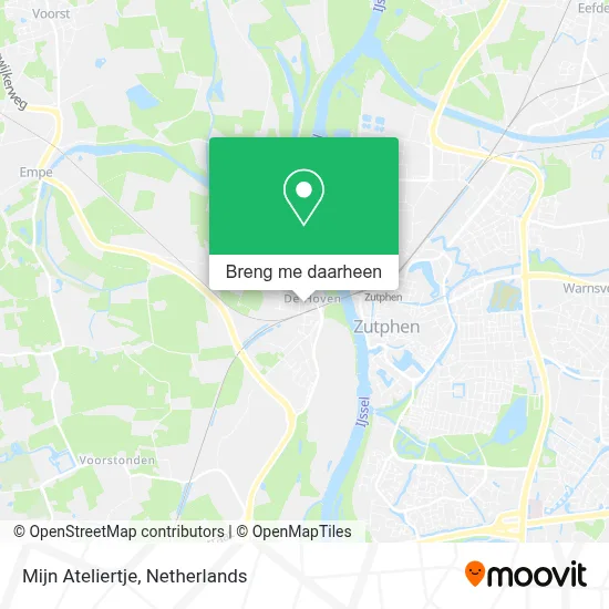 Mijn Ateliertje kaart