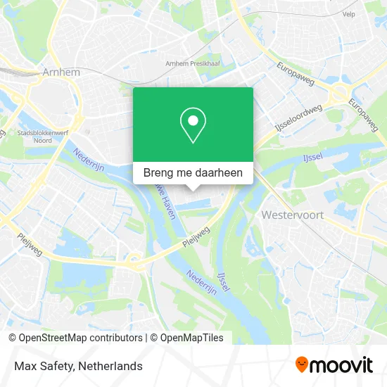 Max Safety kaart