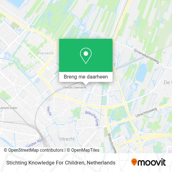 Stichting Knowledge For Children kaart