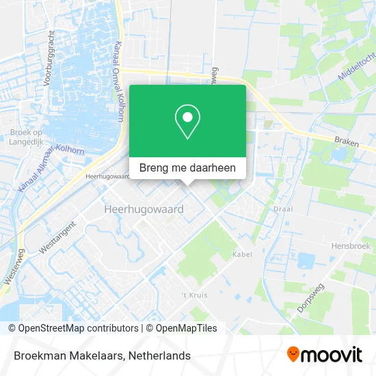 Broekman Makelaars kaart