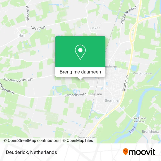 Deuderick kaart