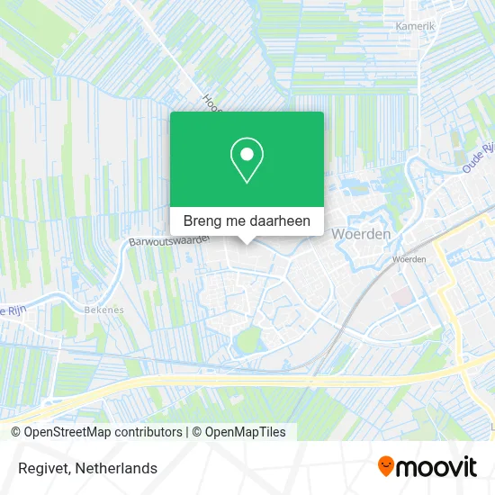 Regivet kaart