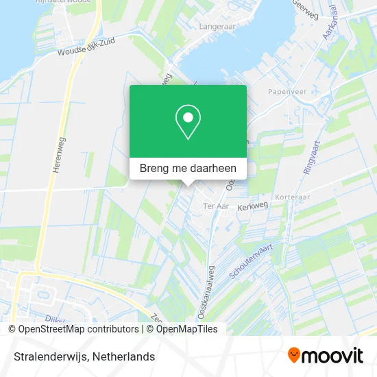 Stralenderwijs kaart