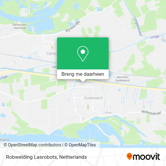 Robwelding Lasrobots kaart