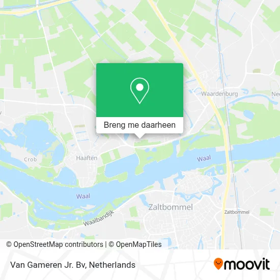 Van Gameren Jr. Bv kaart
