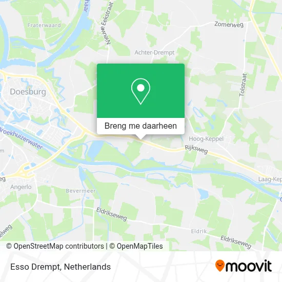 Esso Drempt kaart