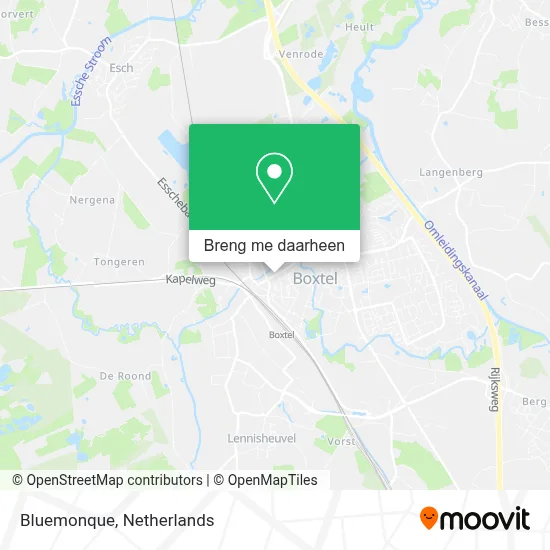 Bluemonque kaart