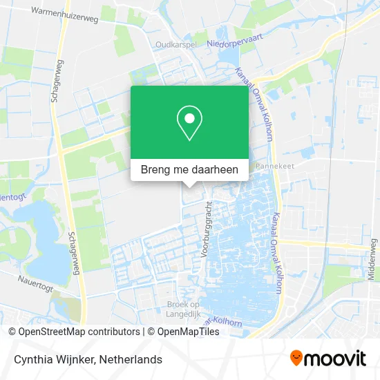 Cynthia Wijnker kaart