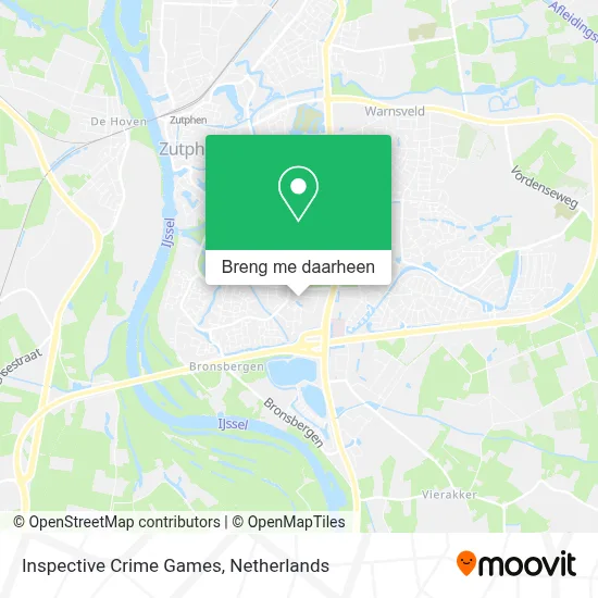 Inspective Crime Games kaart