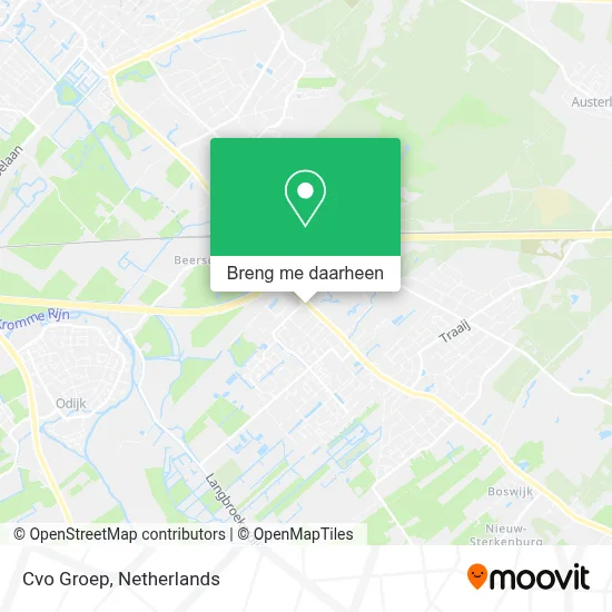 Cvo Groep kaart