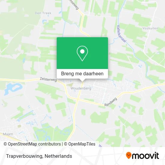 Trapverbouwing kaart