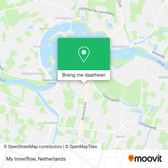 My Innerflow kaart