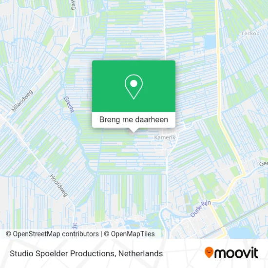 Studio Spoelder Productions kaart