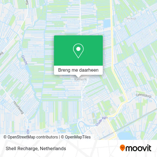 Shell Recharge kaart
