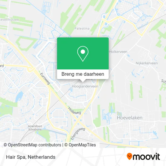 Hair Spa kaart
