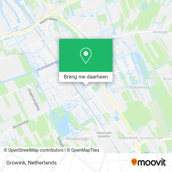 Growink kaart