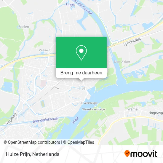 Huize Prijn kaart