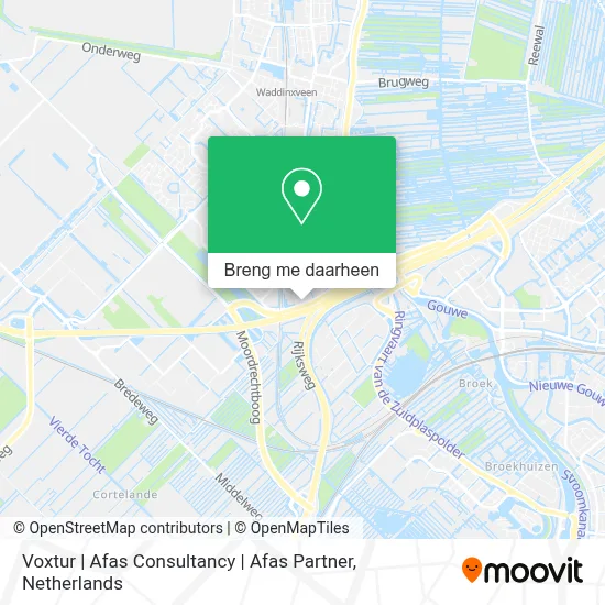 Voxtur | Afas Consultancy | Afas Partner kaart