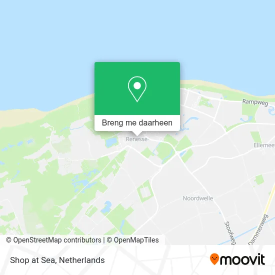 Shop at Sea kaart