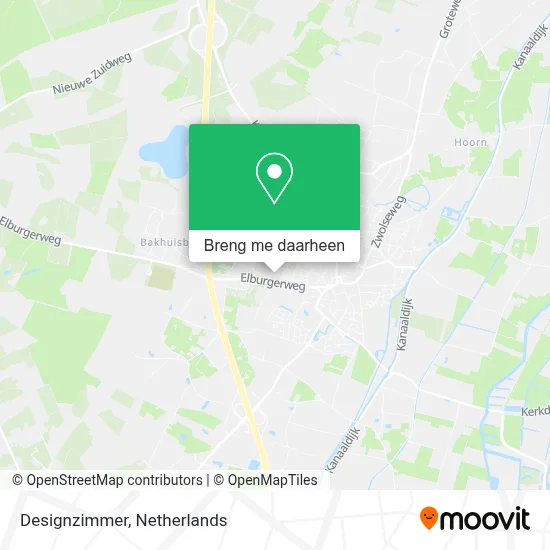 Designzimmer kaart