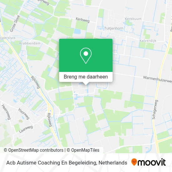 Acb Autisme Coaching En Begeleiding kaart
