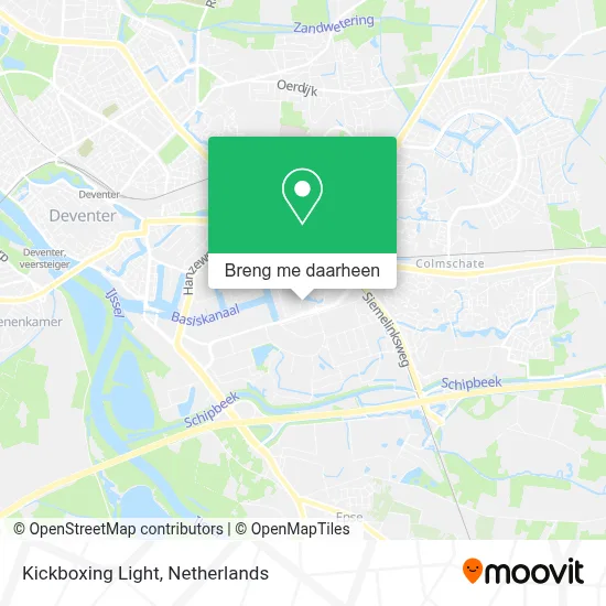 Kickboxing Light kaart