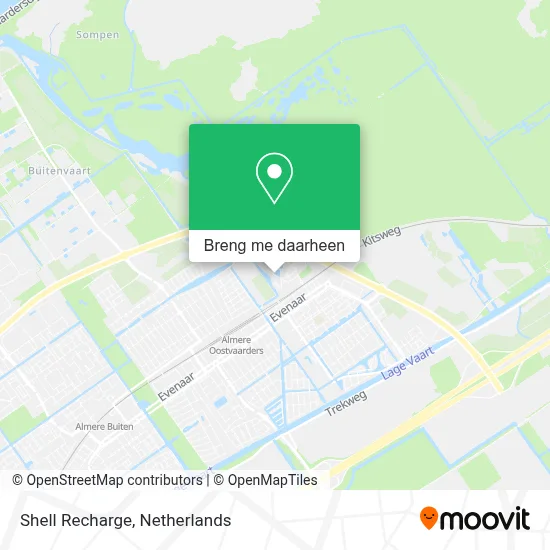 Shell Recharge kaart