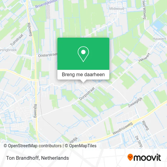 Ton Brandhoff kaart