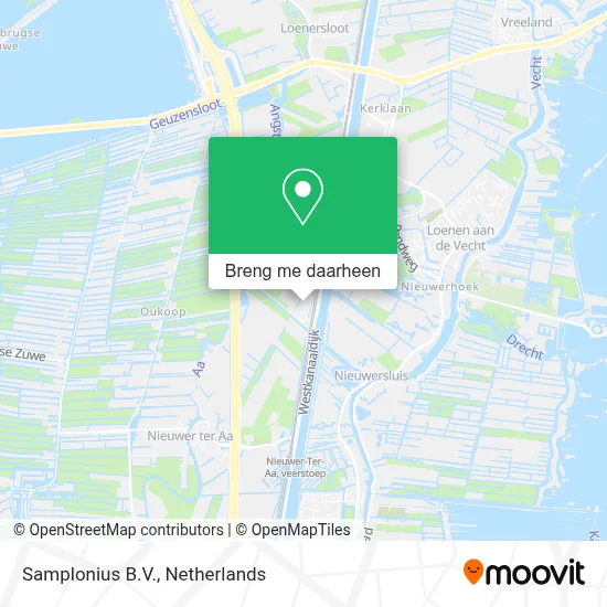 Samplonius B.V. kaart