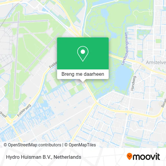 Hydro Huisman B.V. kaart