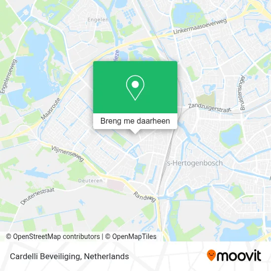 Cardelli Beveiliging kaart