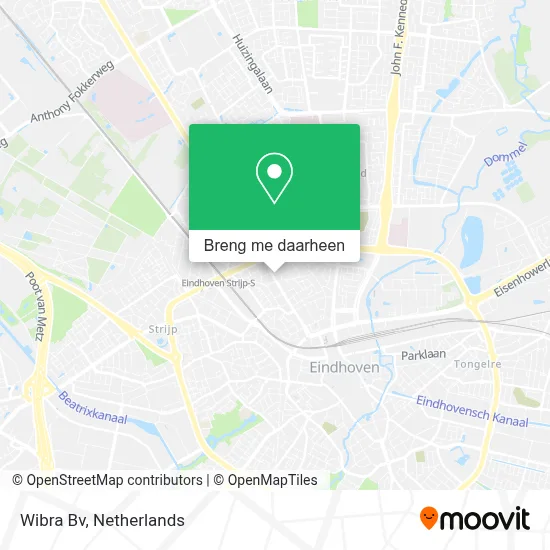 Wibra Bv kaart
