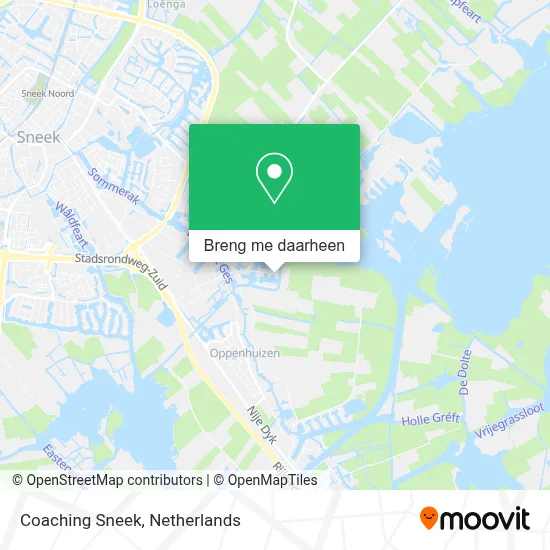 Coaching Sneek kaart