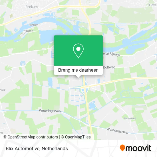 Blix Automotive kaart