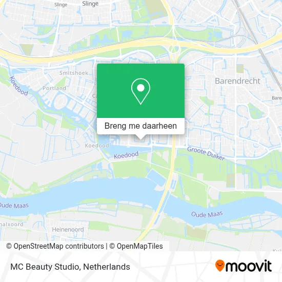 MC Beauty Studio kaart